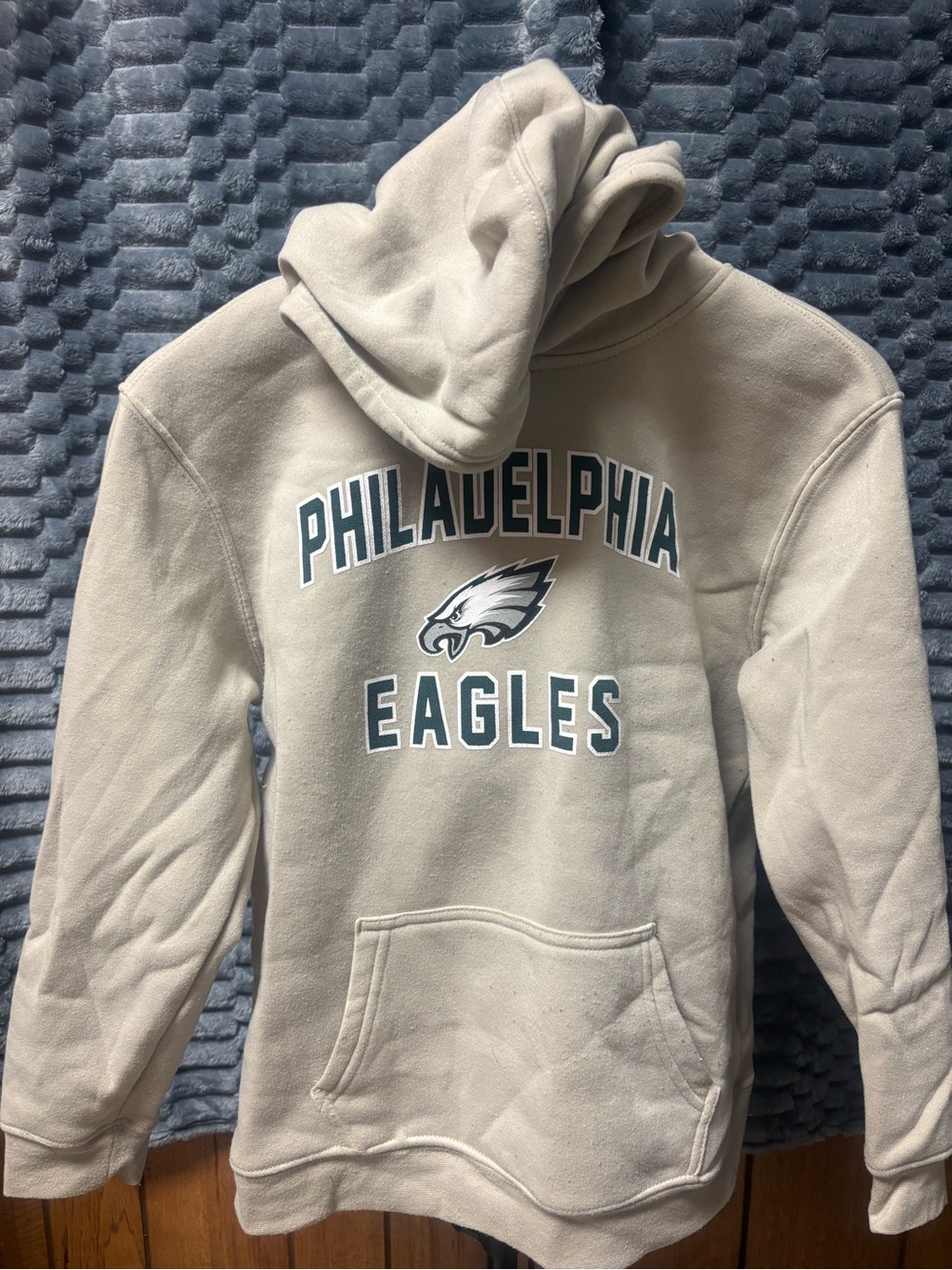 Philadelphia Eagles Men’s Hooded Sweatshirt - White/Cream